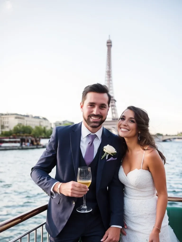 Mariages en bateau à Paris