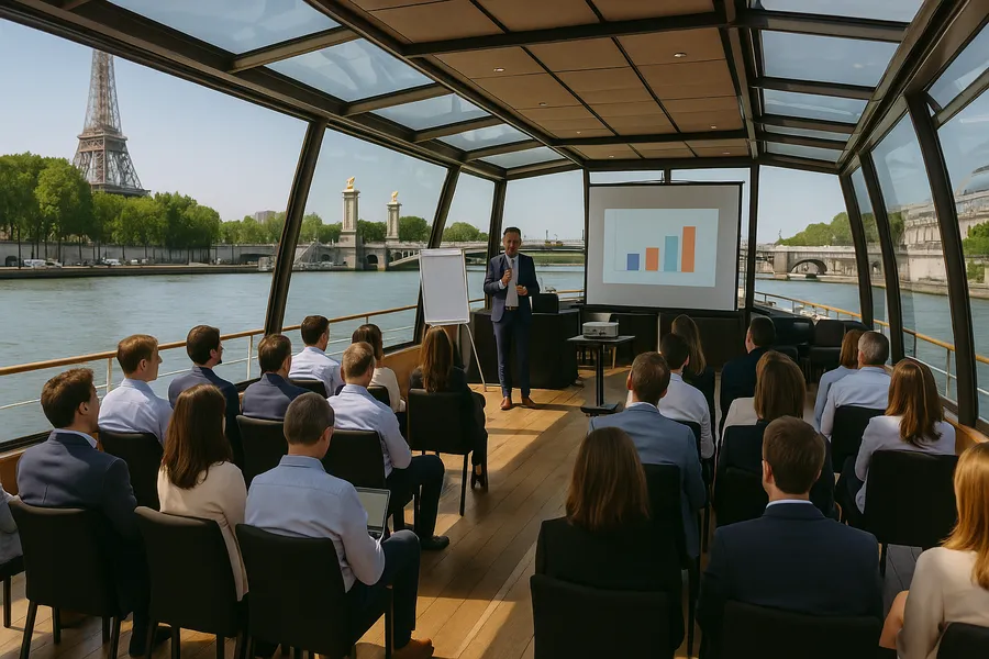 Un séminaire sur une péniche à Paris : l'expérience qui fera la différence